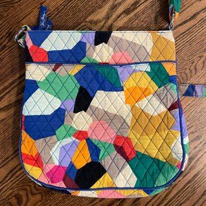 Vera Bradley Pop Art 3 Zipper Hipster Crossbag
